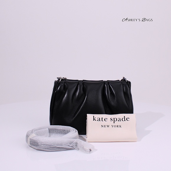 Kate Spade Souffle Crossbody In Black - Picture 2 of 11